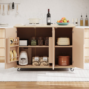 Kitchen Island on Wheels (51'')