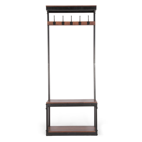 Metal Frame Coat Rack (75'')