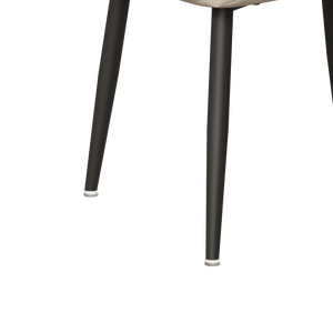 Velvet Upholstered Dining Chairs (Set of 2)