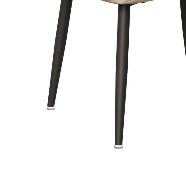 Velvet Upholstered Dining Chairs (Set of 2)