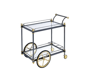 Glass Top Bar Cart (31'')