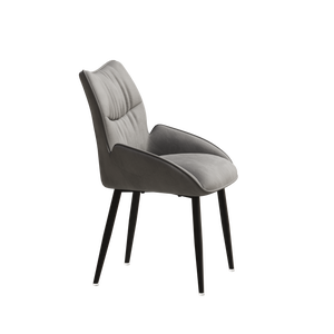 Velvet Upholstered Dining Chairs (Set of 2)