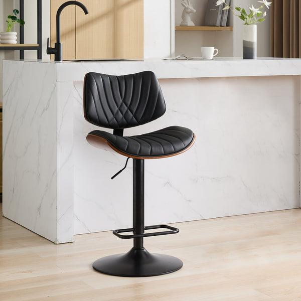Wood Swivel Bar & Counter Stools (Set of 2)