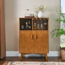 2-Door Wood Bar Cabinet (31'')