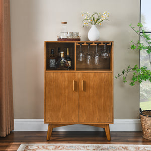 2-Door Wood Bar Cabinet (31'')
