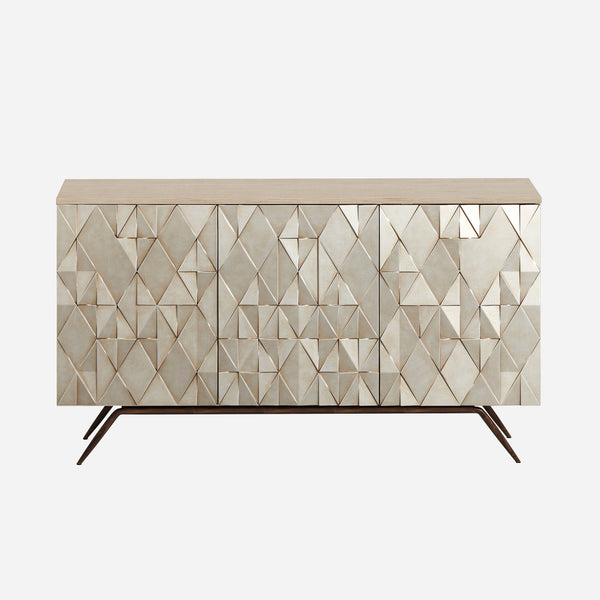 Geometric Textured Buffet (59'')