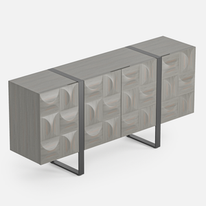 Antique 4-Door Sideboard (67'')