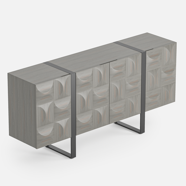 Antique 4-Door Sideboard (67'')