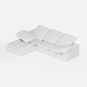 Swofy 3-Seater Chenille Sectional (118'')