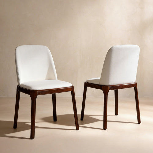 Thalia Cotton & Linen Dining Chairs (Set of 2)