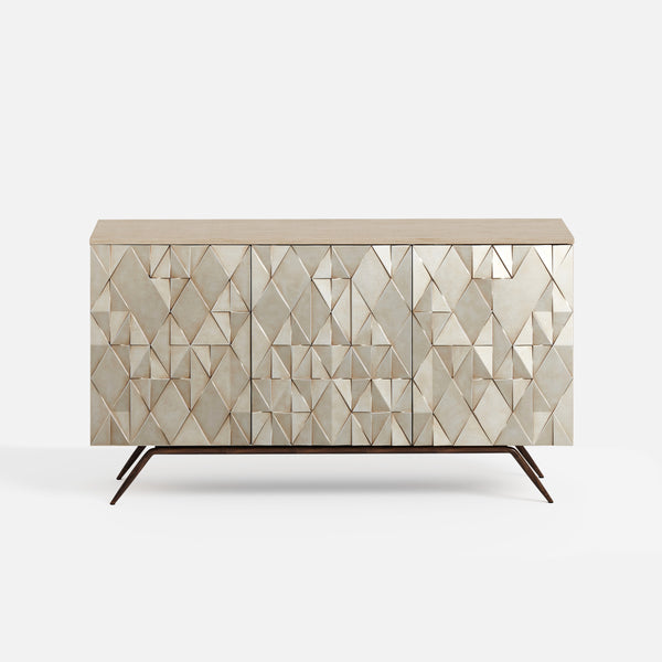 Geometric Textured Buffet (59'')