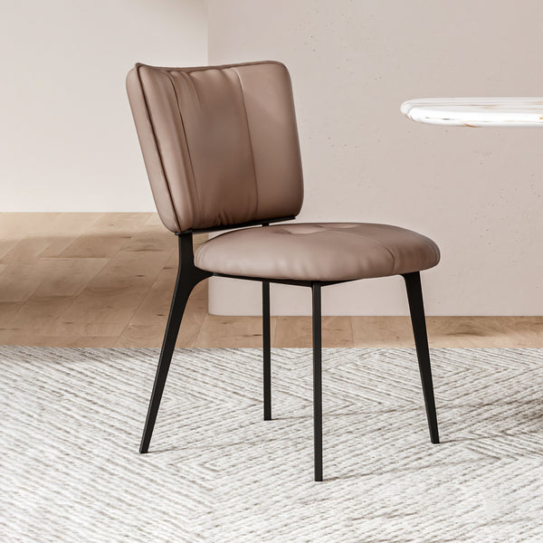 Modern Upholstered Dining Chairs (Set of 2)