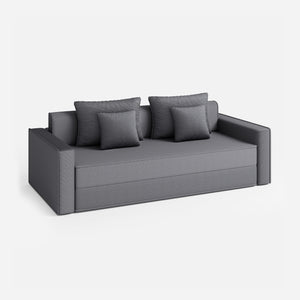 Snooly Convertible Corduroy Sleeper Sofa (82'')