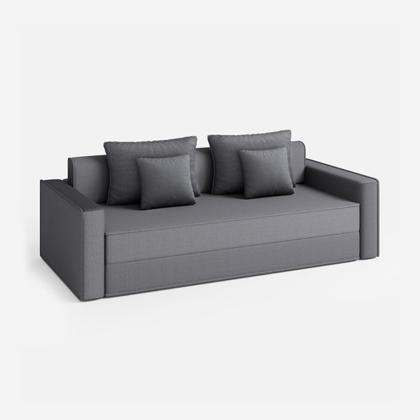 Snooly Convertible Corduroy Sleeper Sofa (82'')