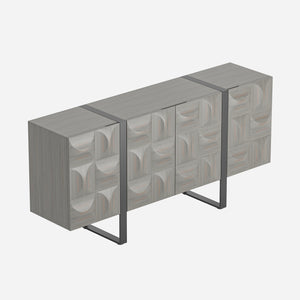 Antique 4-Door Sideboard (67'')