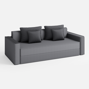 Snooly Convertible Corduroy Sleeper Sofa (82'')