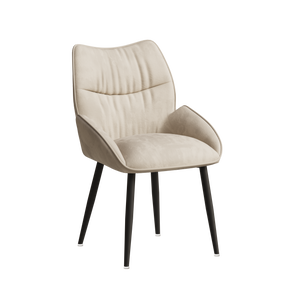 Velvet Upholstered Dining Chairs (Set of 2)