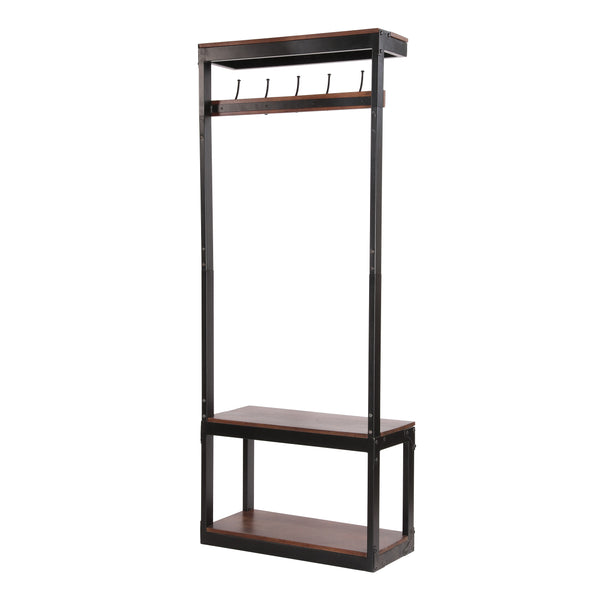 Metal Frame Coat Rack (75'')