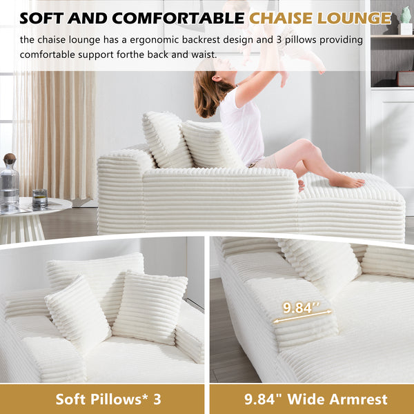 Modern Lounge Sleeper Sofa (46'')