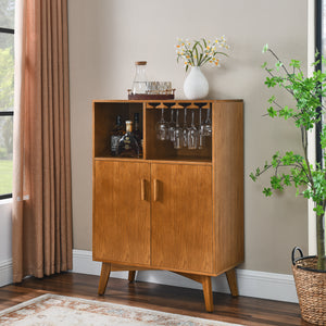 2-Door Wood Bar Cabinet (31'')