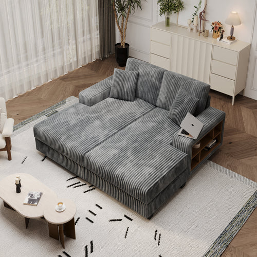 Modern Convertible Sleeper Sofa (79'')