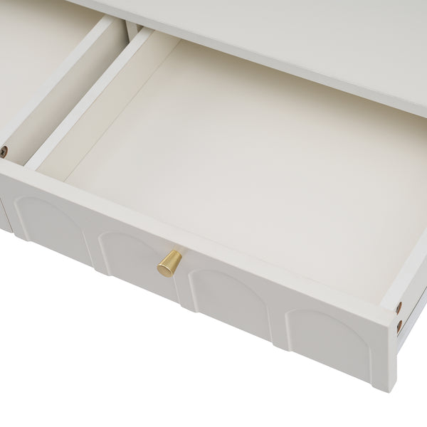 Modern 2-Drawer Makeup Vanity (46'')