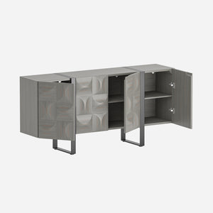 Antique 4-Door Sideboard (67'')