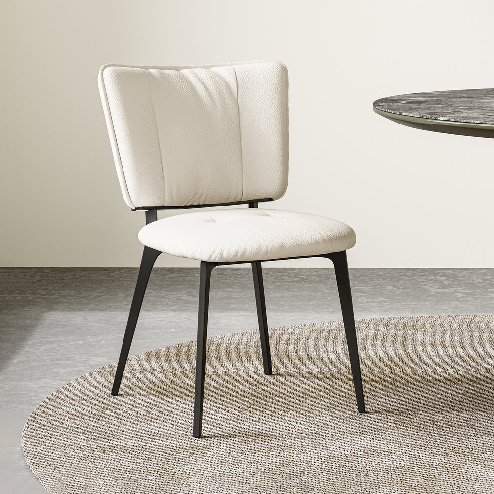 Modern Upholstered Dining Chairs (Set of 2)