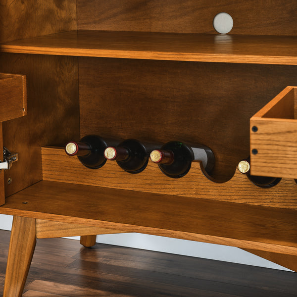 2-Door Wood Bar Cabinet (31'')