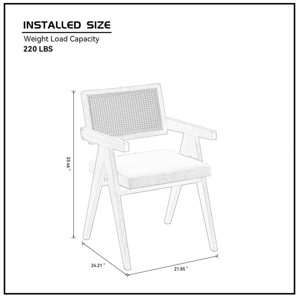 Mid-Century Dining Chairs (Set of 2)