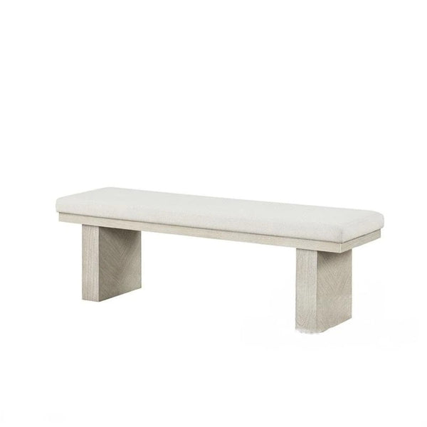 Modern Plinth Base Dining Bench (59'')