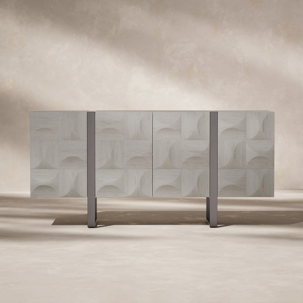 Antique 4-Door Sideboard (67'')