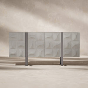 Antique 4-Door Sideboard (67'')