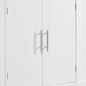 Fluted Storage Kitchen Island (48'')