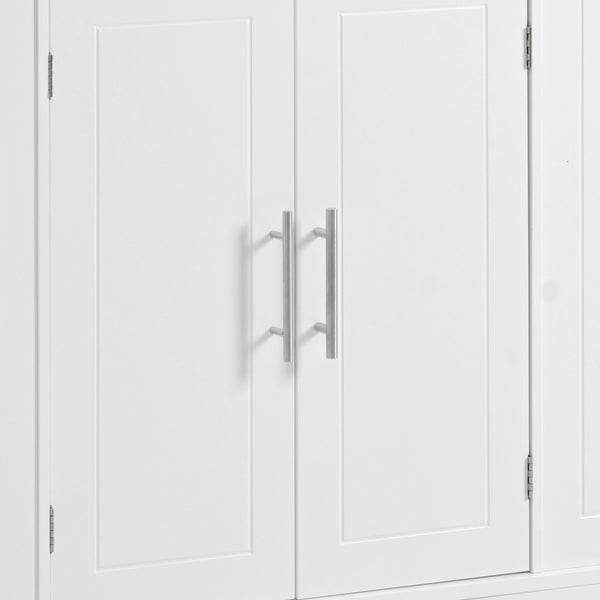 Fluted Storage Kitchen Island (48'')