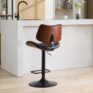 Wood Swivel Bar & Counter Stools (Set of 2)
