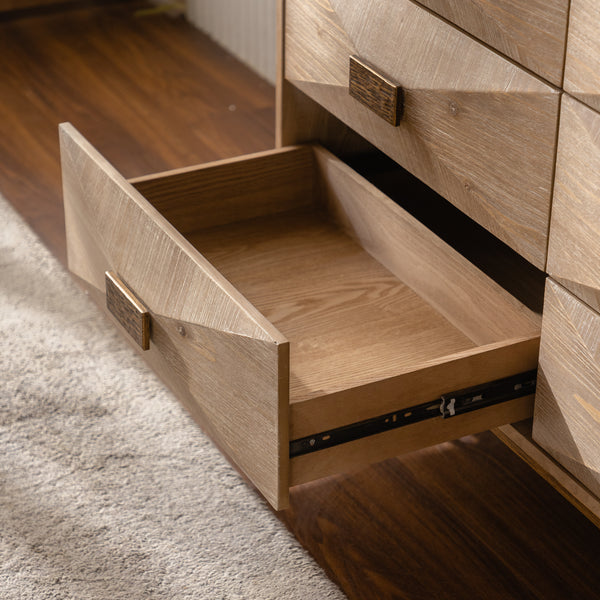 Curved 6-Drawer Dresser (47'')