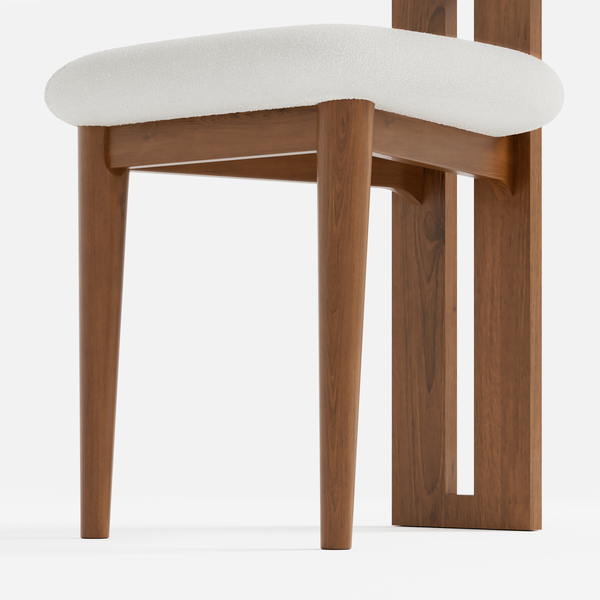 Woce Mid-Century Modern Dining Chairs (Set of 2)