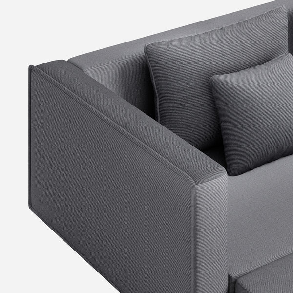 Snooly Convertible Corduroy Sleeper Sofa (82'')