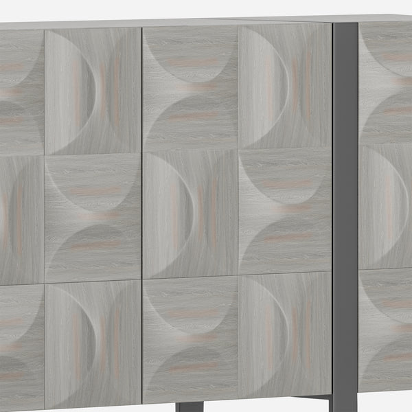 Antique 4-Door Sideboard (67'')