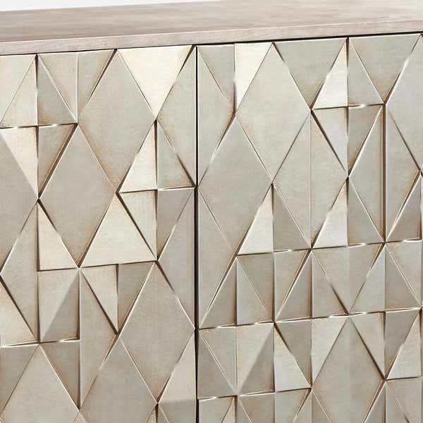 Geometric Textured Buffet (59'')