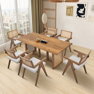 Rustic Wood Dining Table (70'', 86'')
