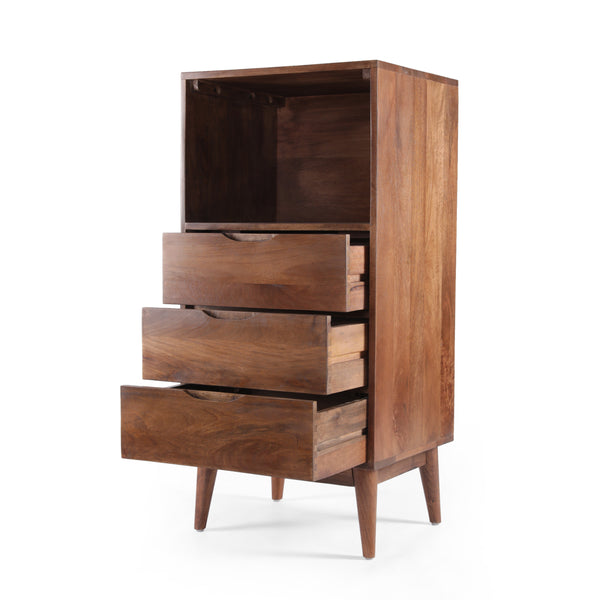 3-Drawer Wood Chest (20'')