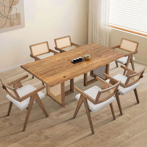 Rustic Wood Dining Table (70'', 86'')