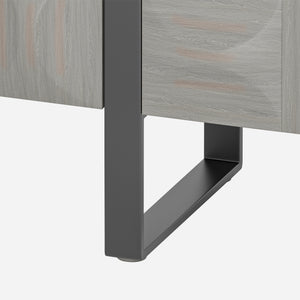 Antique 4-Door Sideboard (67'')