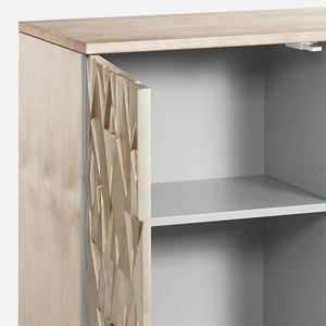 Geometric Textured Buffet (59'')