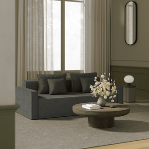 Snooly Convertible Corduroy Sleeper Sofa (82'')