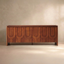 Vidar Carved Mindi Wood Sideboard (83")