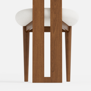 Woce Mid-Century Modern Dining Chairs (Set of 2)