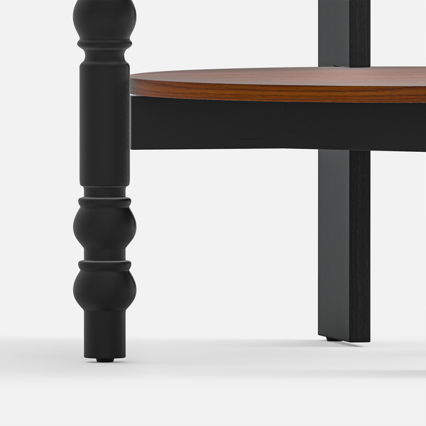 Round Two-tiered Coffee Table (31'')